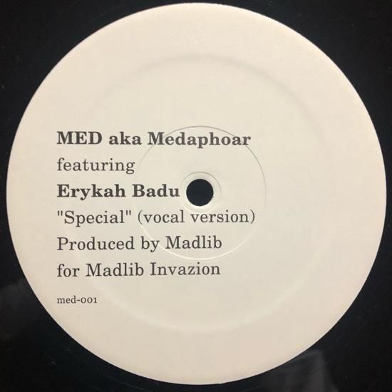 MED AKA MEDAPHOAR FEATURING ERYKAH BADU / SPECIAL 