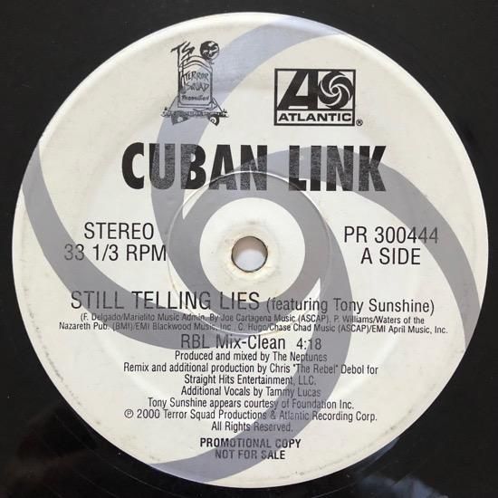 洋楽 Cuban Link-Still Telling Lies (RBL Mix) CUBAN LINK / STILL TELLING LIES (RBL MIX) (00 US ORIGINAL VERY