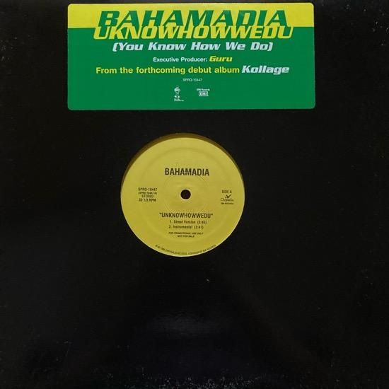 BAHAMADIA / UKNOWHOWWEDU (1995 US ORIGINAL PROMO)