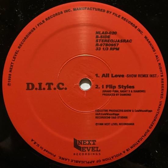 D.I.T.C. – All Love – CD (Compilation), 2000 [r1665941] | Discogs