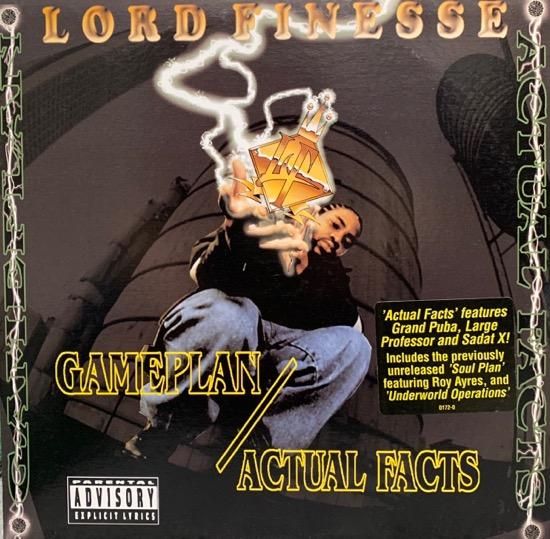 LORD FINESSE / GAMEPLAN b/w ACTUAL FACTS (1996 US ORIGINAL)