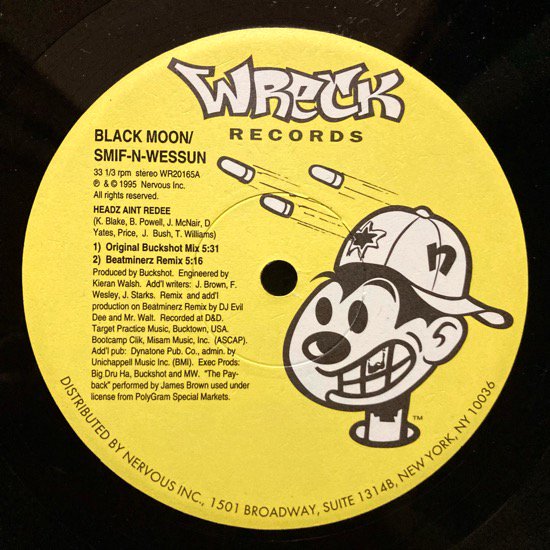 BLACK MOON - SMIF-N-WESSUN / HEADZ AIN'T REDEE! (1995 US ORIGINAL)