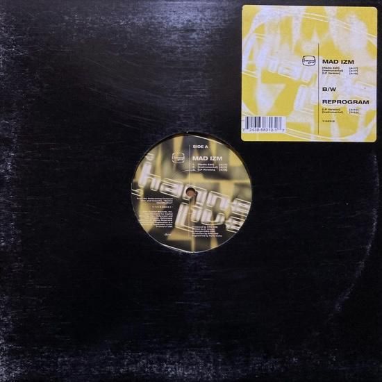 CHANNEL LIVE / MAD IZM b/w REPROGRAM (1994 US ORIGINAL PRESSING)