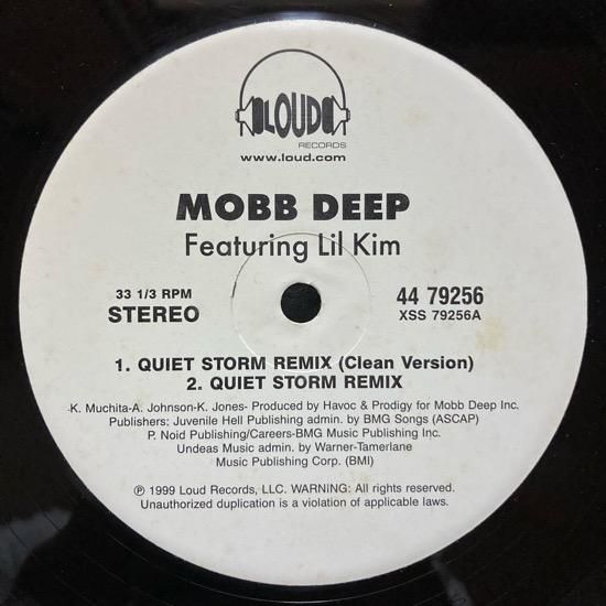 MOBB DEEP / QUIET STORM (REMIX) b/w IT'S MINE (1999 US PROMO ONLY)