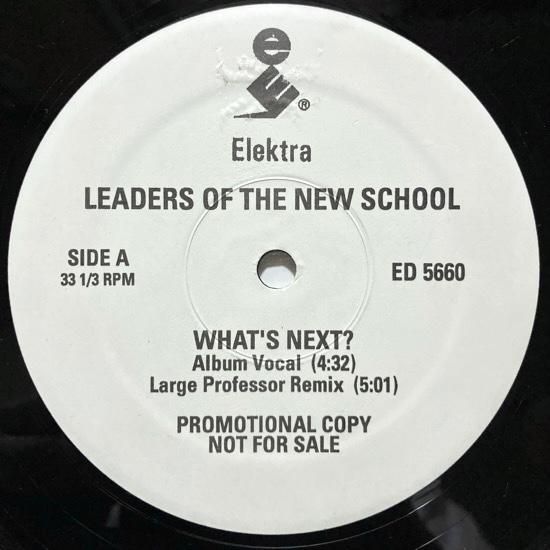 LEADERS OF THE NEW SCHOOL / WHAT'S NEXT (1993 US ORIGINAL PROMO)