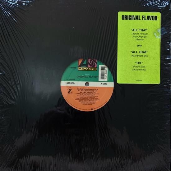 【Promo CDs】Original Flavor / All That Original Flavor – All That | Releases | Discogs