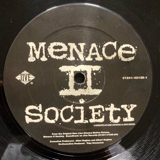MC EIHT / STREIHT UP MENACE (1993 US ORIGINAL) - SLASH RECORD