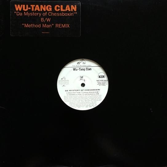 WU-TANG CLAN / DA MYSTERY OF CHESSBOXIN' b/w METHOD MAN (REMIX) (1993 US PROMO ONLY)