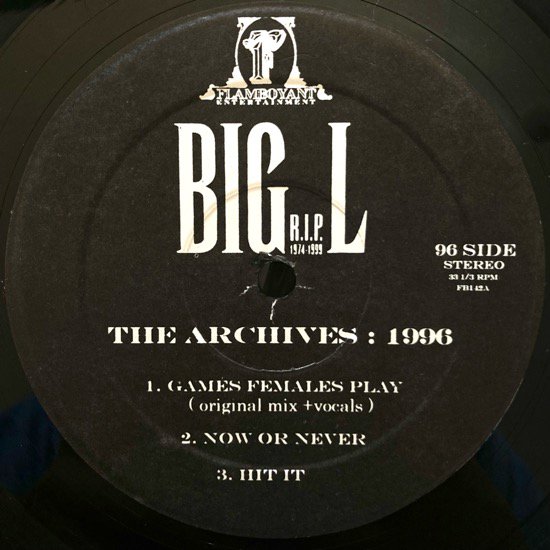 BIG L / THE ARCHIVES: 1996 / 1998