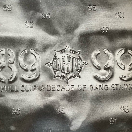 GANG STARR / FULL CLIP: A DECADE OF GANG STARR (1999 EU ORIGINAL PROMO ONLY W-PACK)