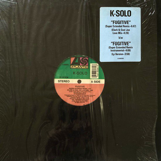 K-SOLO / FUGITIVE (1990 US ORIGINAL )