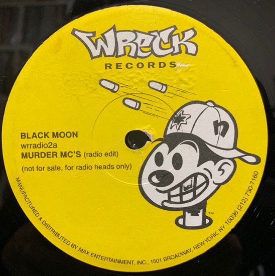 BLACK MOON / MURDER MC'S b/w SMIF-N-WESSUN / LET'S GIT IT ON (1994 US OG PROMO ONLY VERY RARE )