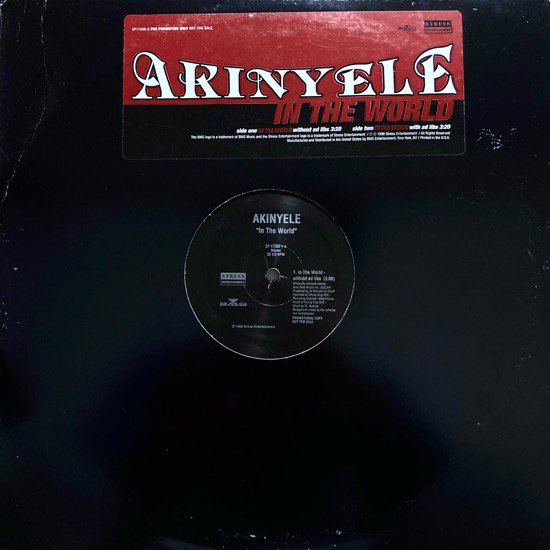AKINYELE / IN THE WORLD (1996 US ORIGINAL PROMO ONLY)