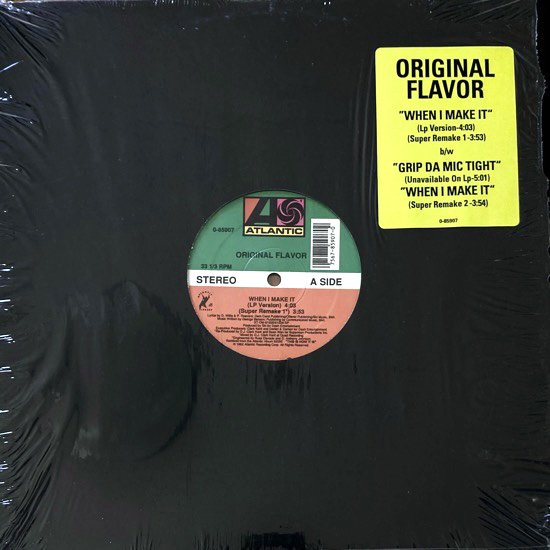 ORIGINAL FLAVOR / WHEN I MAKE IT (1992 US ORIGINAL)