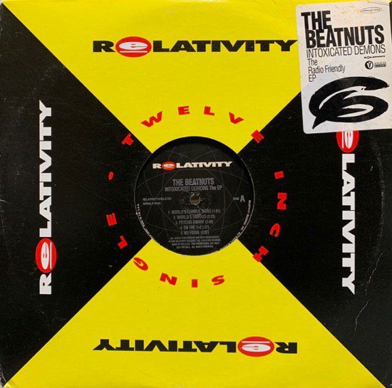 THE BEATNUTS / INTOXICATED DEMONS THE RADIO FRIENDLY EP (1993 US ORIGINAL RARE PROMO)