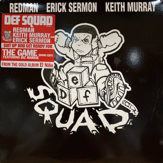 DEF SQUAD / COUNTDOWN b/w THE GAME (1998 US PROMO ONLY)