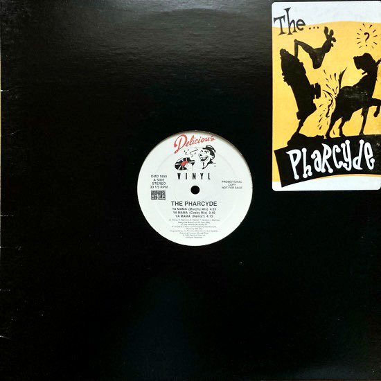 THE PHARCYDE / YA MAMA Remix b/w I'M THAT TYPE OF NIGGA / SOUL FLOWER (1992 US ORIGINAL PROMO ONLY)
