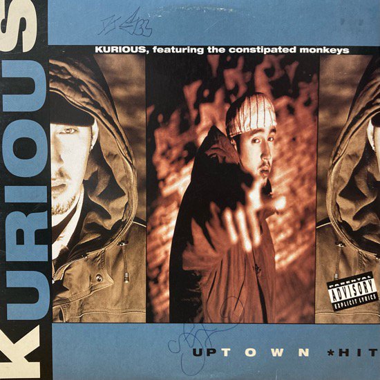 KURIOUS FEATURING THE CONSTIPATED MONKEYS / UPTOWN *HIT (1993 US ORIGINAL )