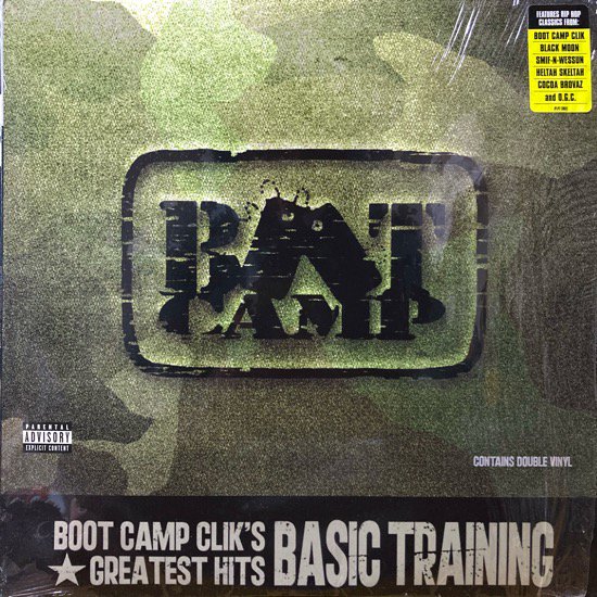BOOT CAMP CLIK / BOOT CAMP CLIK'S GREATEST HITS / BASIC TRAINING (2000 US ORIGINAL )