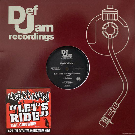 METHOD MAN / LET'S RIDE (2006 US PROMO ONLY)