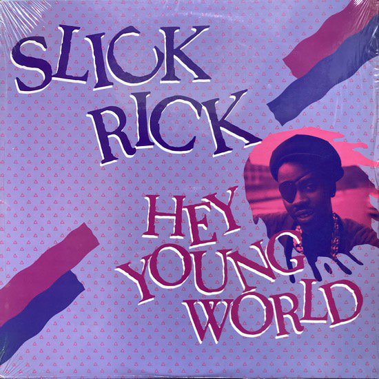 SLICK RICK / HEY YOUNG WORLD b/w MONA LISA (1988 US ORIGINAL )