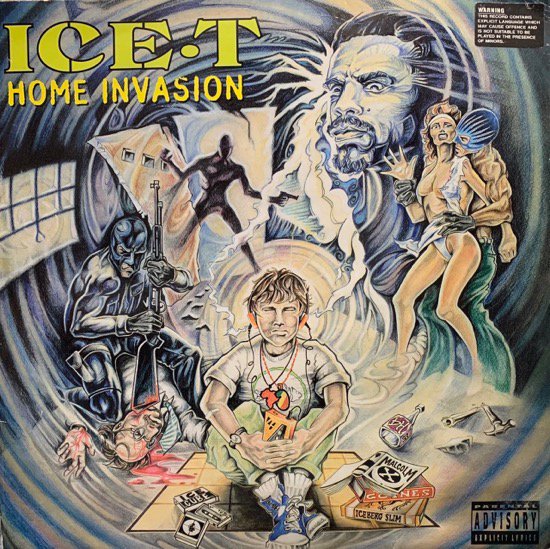 ICE-T / HOME INVASION (1993 UK ORIGINAL)