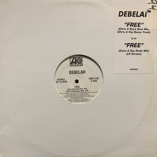 DEBELAH / FREE (1994 US ORIGINAL PROMO)