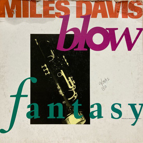 MILES DAVIS / BLOW b/w FANTASY (1992 US ORIGINAL)