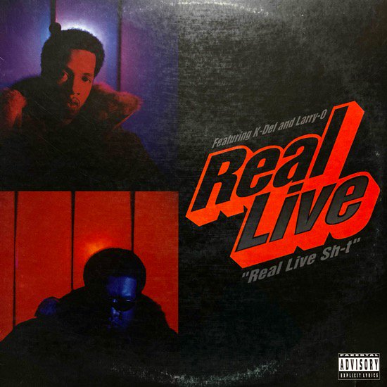 REAL LIVE / REAL LIVE SH*T b/w CRIME IS MONEY (1995 US ORIGINAL)