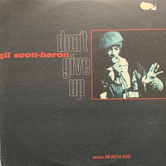 GIL SCOTT-HERON / DON'T GIVE UP (1994 UK ORIGINAL)