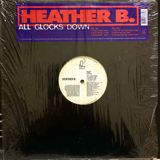 HEATHER B. / ALL GLOCKS DOWN (1995 US ORIGINAL)