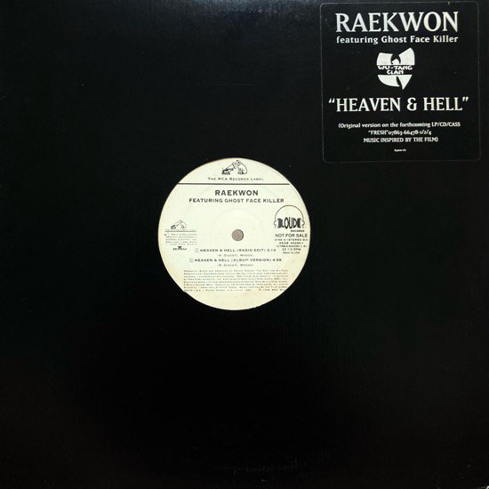 RAEKWON / HEAVEN & HELL (1994 US ORIGINAL PROMO)