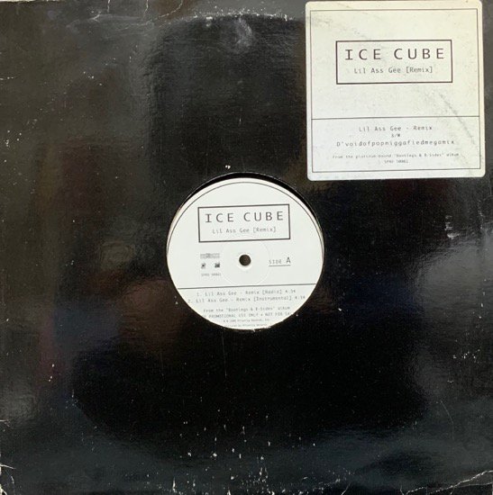 ICE CUBE / LIL ASS GEE (REMIX)(1995 US PROMO ONLY)
