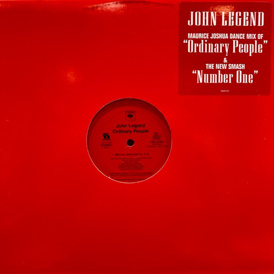 JOHN LEGEND / ORDINARY PEOPLE (2005 US ORIGINAL PROMO ONLY)