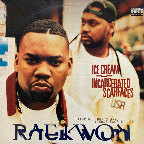 RAEKWON / ICE CREAM b/w INCARCERATED SCARFACES (1995 US ORIGINAL)