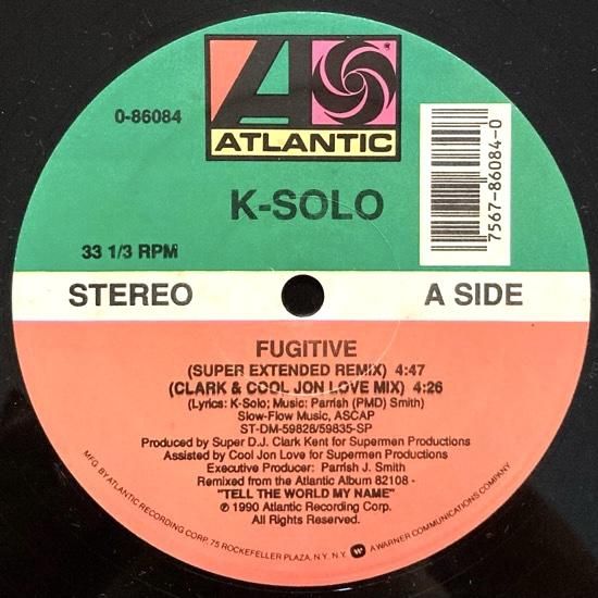 K-SOLO / FUGITIVE (1990 US ORIGINAL)