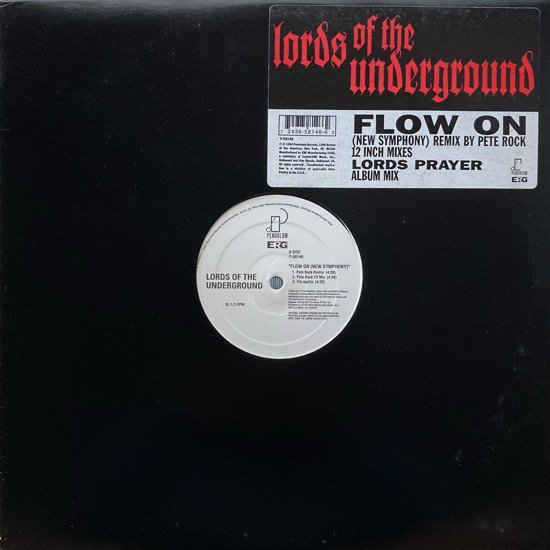 LORDS OF  THE UNDERGROUND / FLOW ON (NEW SYMPHONY)(1994 US ORIGINAL)