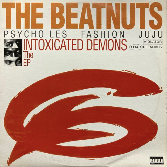 THE BEATNUTS / INTOXICATED DEMONS THE EP (1993 US ORIGINAL)(BLACKレーベル)