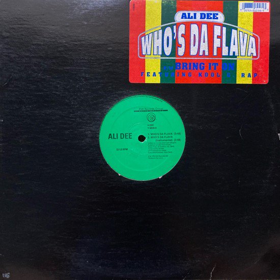 ALI DEE / WHO'S DA FLAVA (1992 US ORIGINAL)