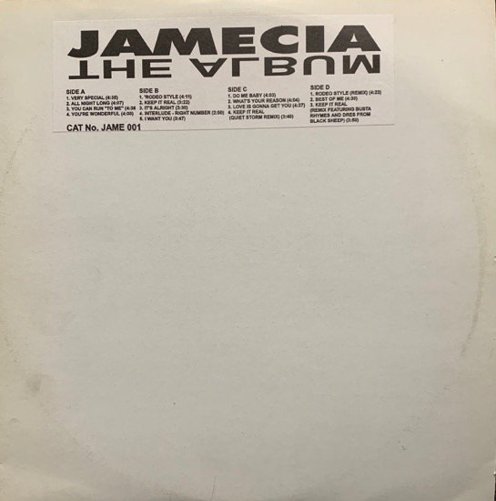 JAMECIA BENNETT / THE ALBUM (1996 UK UNKNOWN VERY RARE PRESSING)