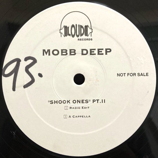 MOBB DEEP / SHOOK ONES PT.II (1994 US ORIGINAL PROMO ONLY RARE PRESS)