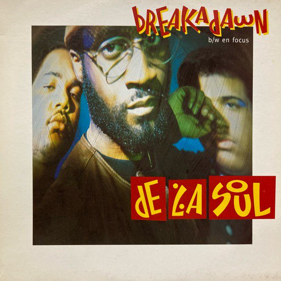 DE LA SOUL / BREAKADAWN / EN FOCUS (1993 US ORIGINAL)