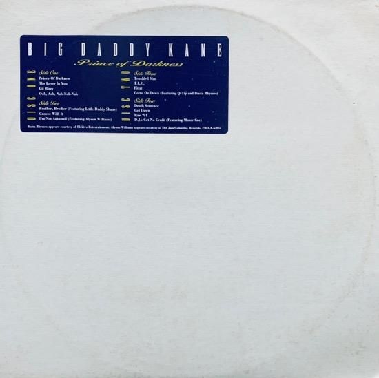 Big Daddy Kane｜Prince Of Darkness (LP)｜レコード通販