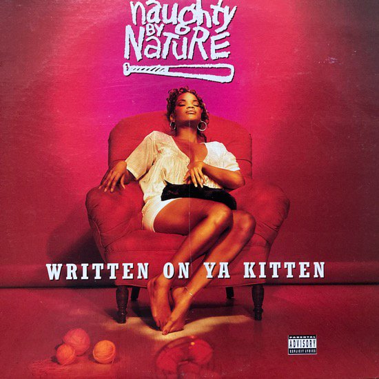 NAUGHTY BY NATURE / WRITTEN ON YA KITTEN b/w KLICKOW-KLICKOW (1993 US ORIGINAL PROMO)