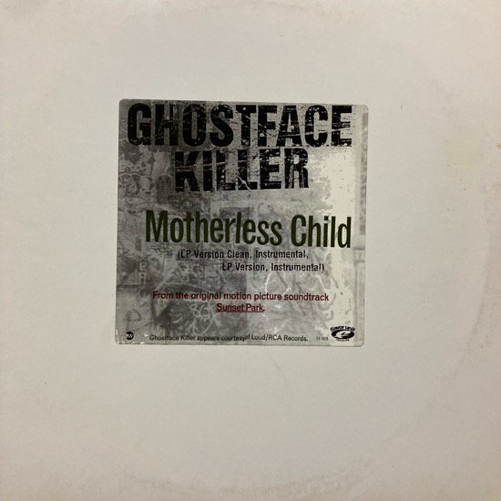 GHOSTFACE KILLER / MOTHERLESS CHILD (1996 US ORIGINAL PROMO ONLY)