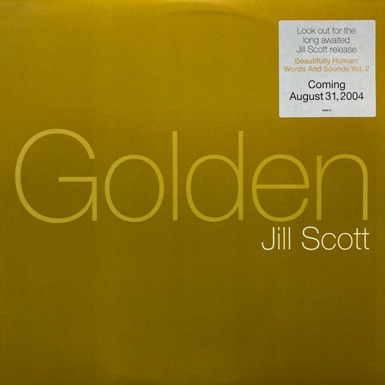 JILL SCOTT / GOLDEN (2004 US ORIGINA PROMO ONLY)