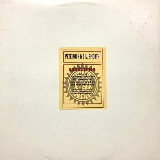 PETE ROCK & C.L. SMOOTH / SEARCHING (1995 US ORIGINAL PROMO ONLY