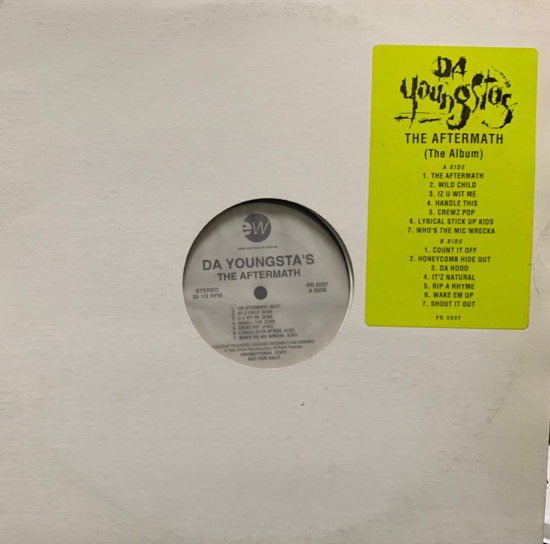 DA YOUNGSTA'S / THE AFTERMATH (THE ALBUM) (1993 US ORINAL PROMO ONLY)