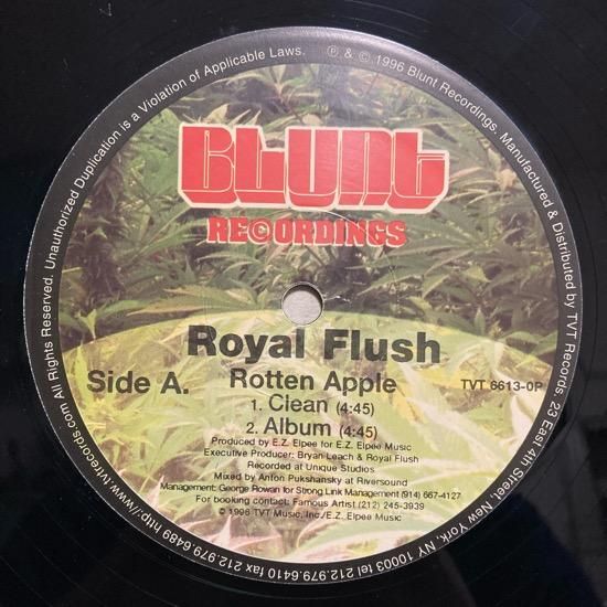 USオリジナル  Flush - Rotten Apple ROYAL FLUSH / ROTTEN APPLE (1996 US ORIGINAL PROMOTIONAL ONLY RARE