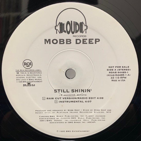 MOBB DEEP / STILL SHININ'(1995 US PROMO ONLY RARE )